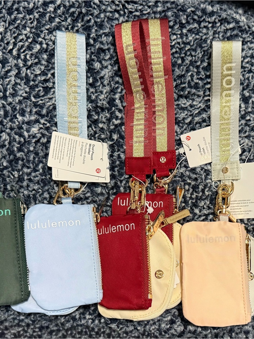 lululemon athletica Dual Pouch Wristlet - Multiple Colors Available - SELECT ONE